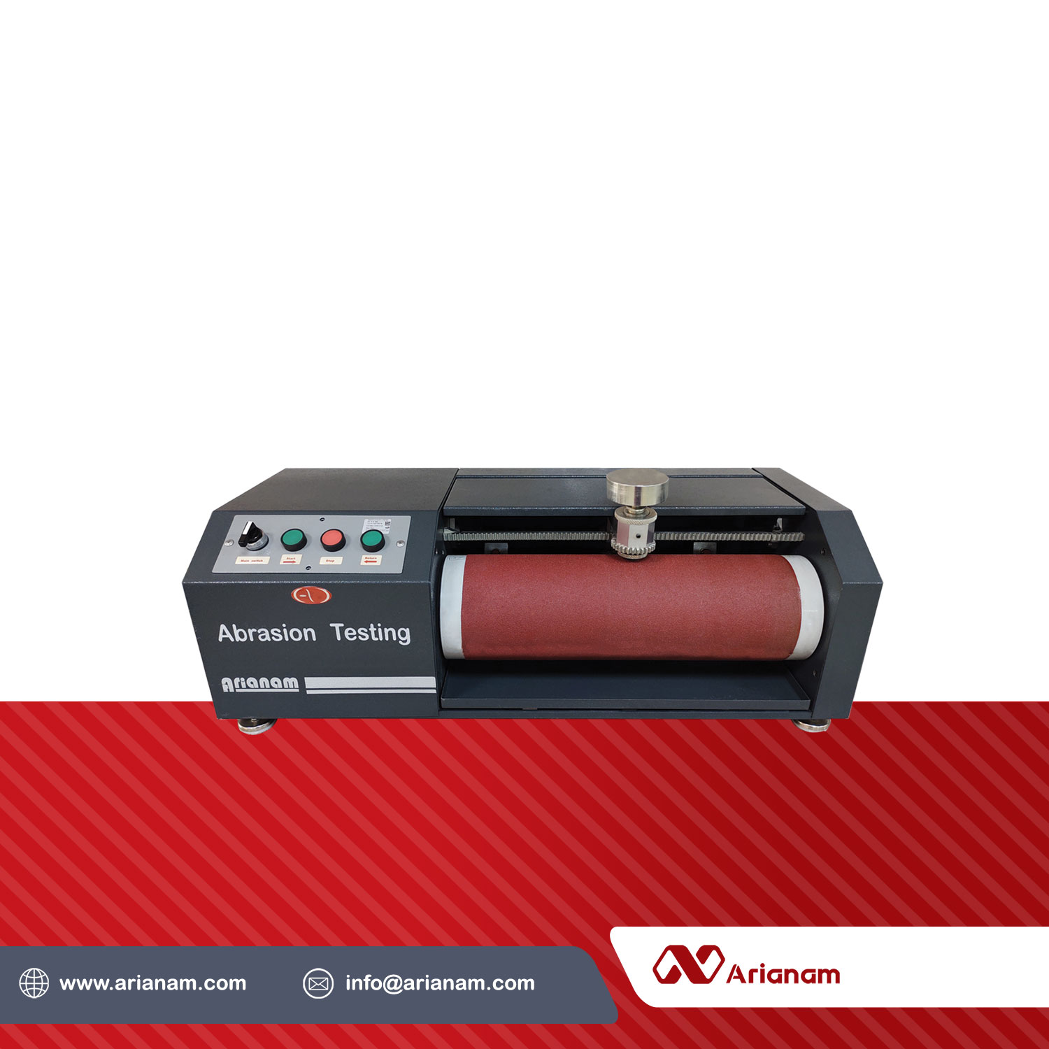 دستگاه آزمون سـایش لاستیک